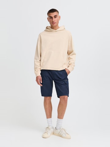 !Solid Regular Cargobroek ' SDKALLANT ' in Blauw