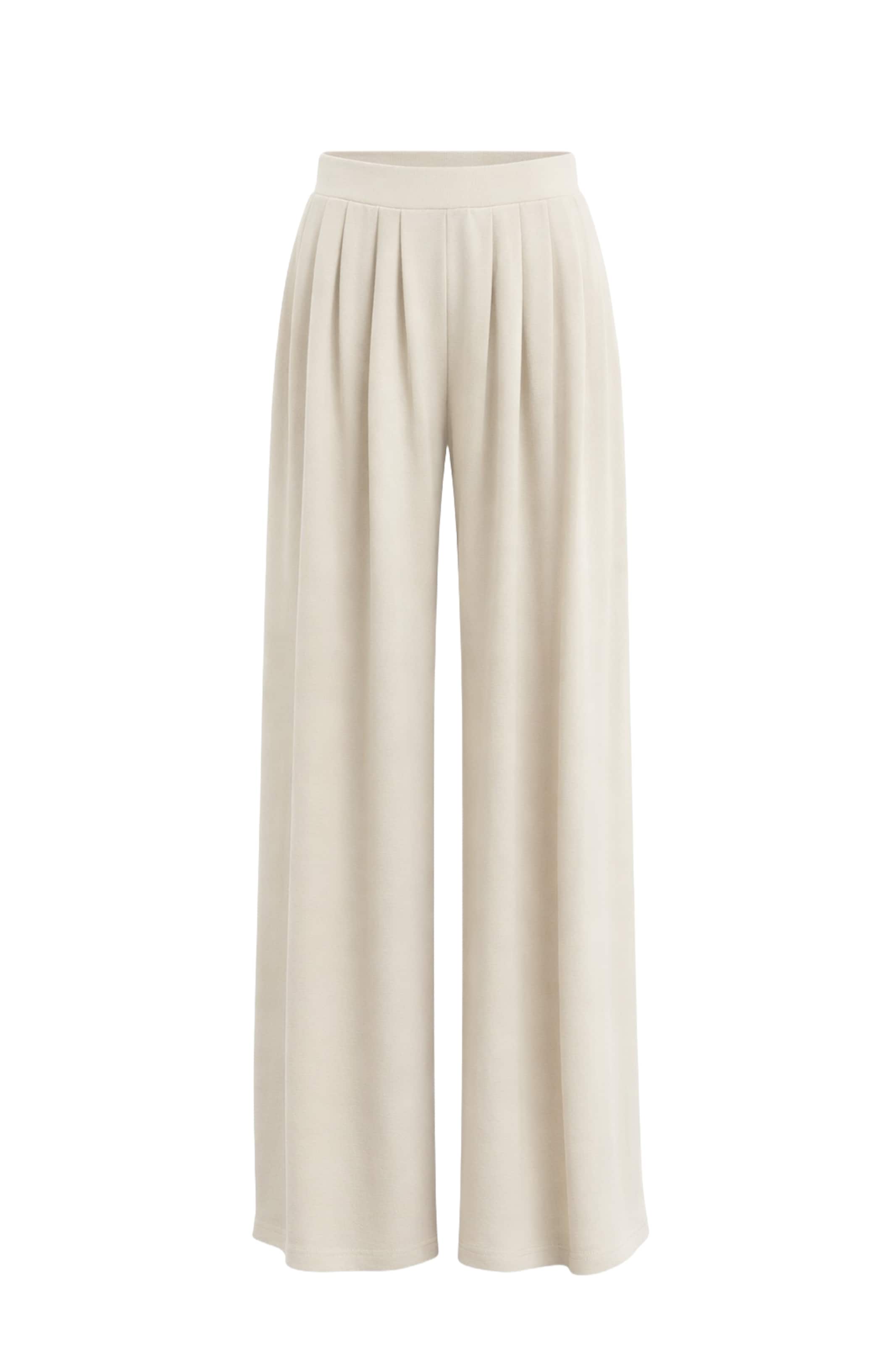 C&City Broek in Beige: voorkant