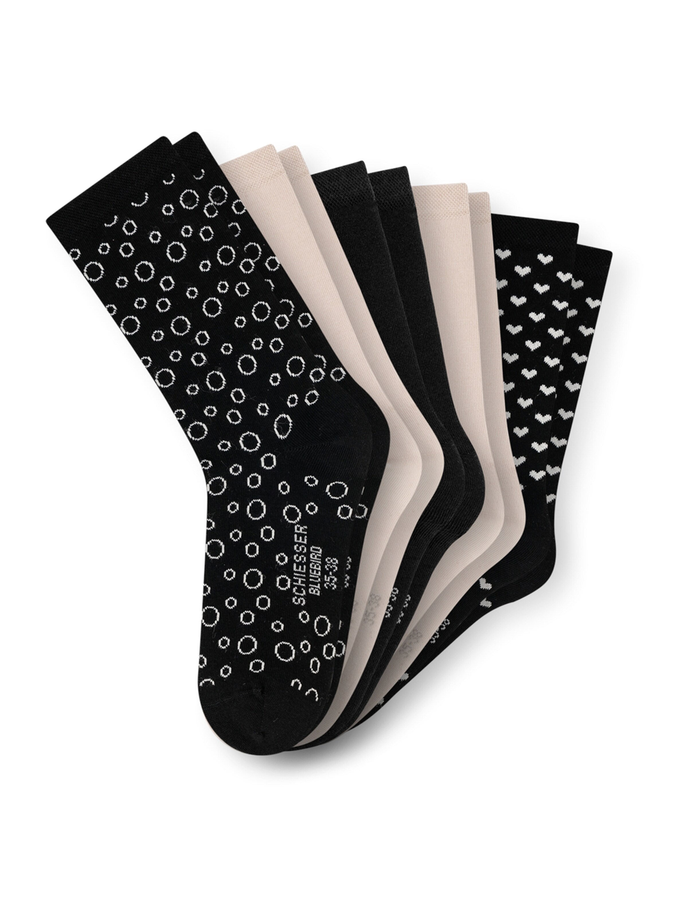 Chaussettes ' Bluebird ' SCHIESSER en mélange de couleurs