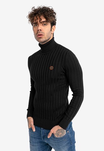 Redbridge Sweater 'Kiew' in Black: front