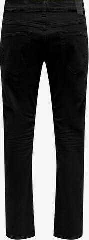 Only & Sons Regular Jeans 'Weft' in Schwarz