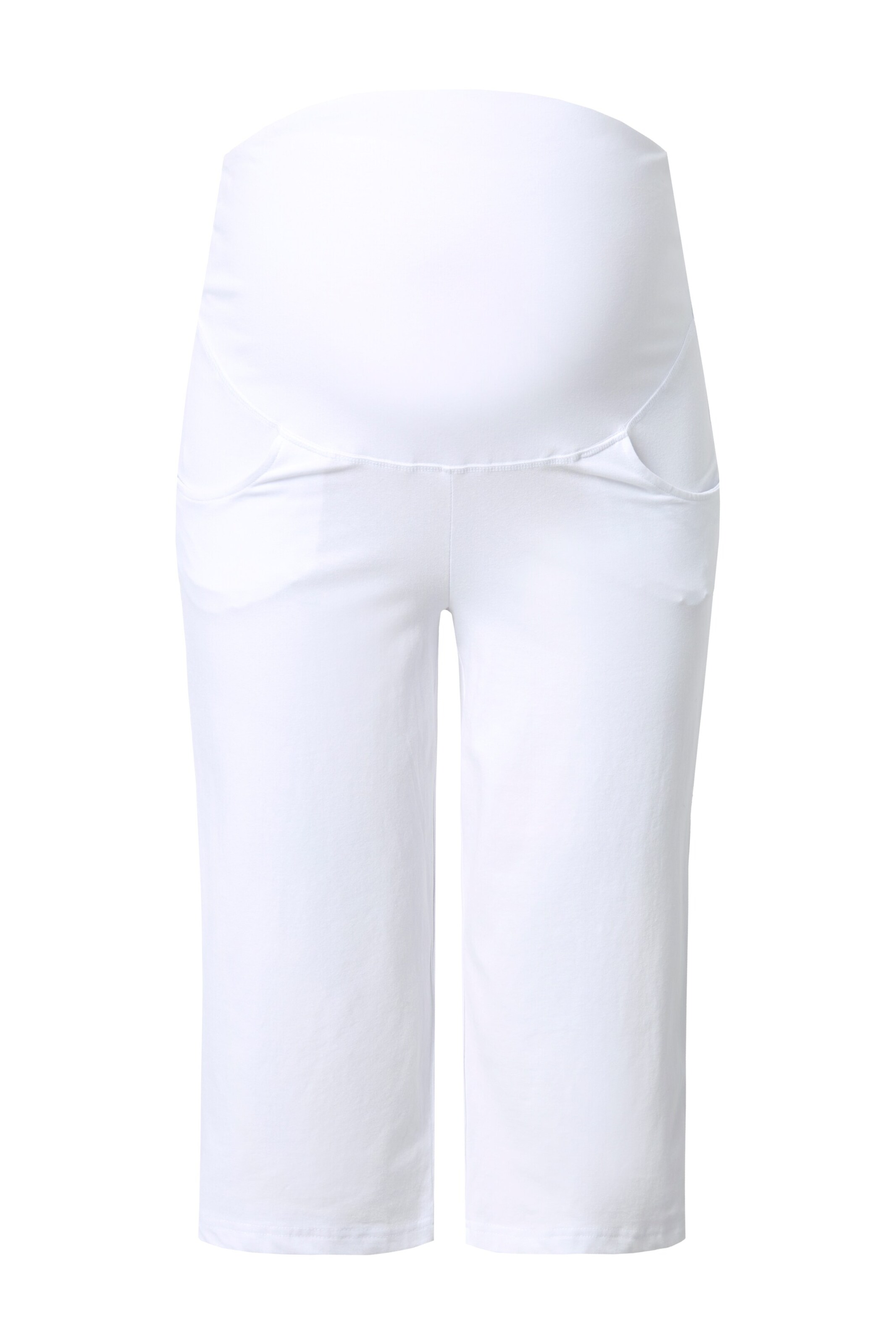 Ulla Popken Pants in White: front