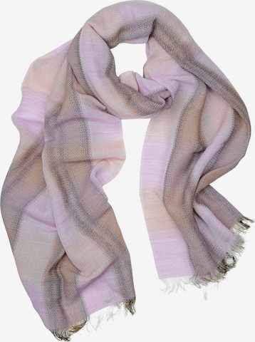 COLLEZIONE ALESSANDRO Schal 'Tenero' in Pink: Vorderseite