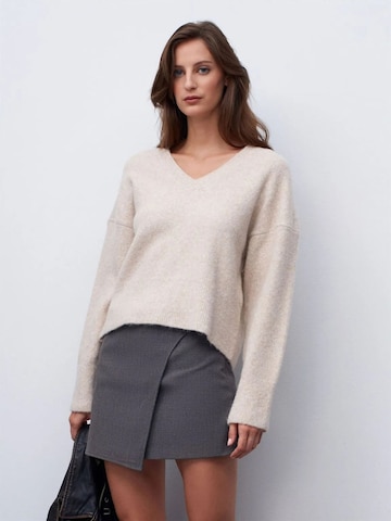 Dilvin Sweater 'Pullover' in White: front