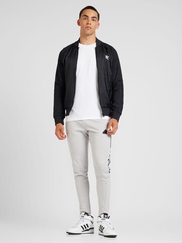 ADIDAS ORIGINALS Sweatjacke in Schwarz