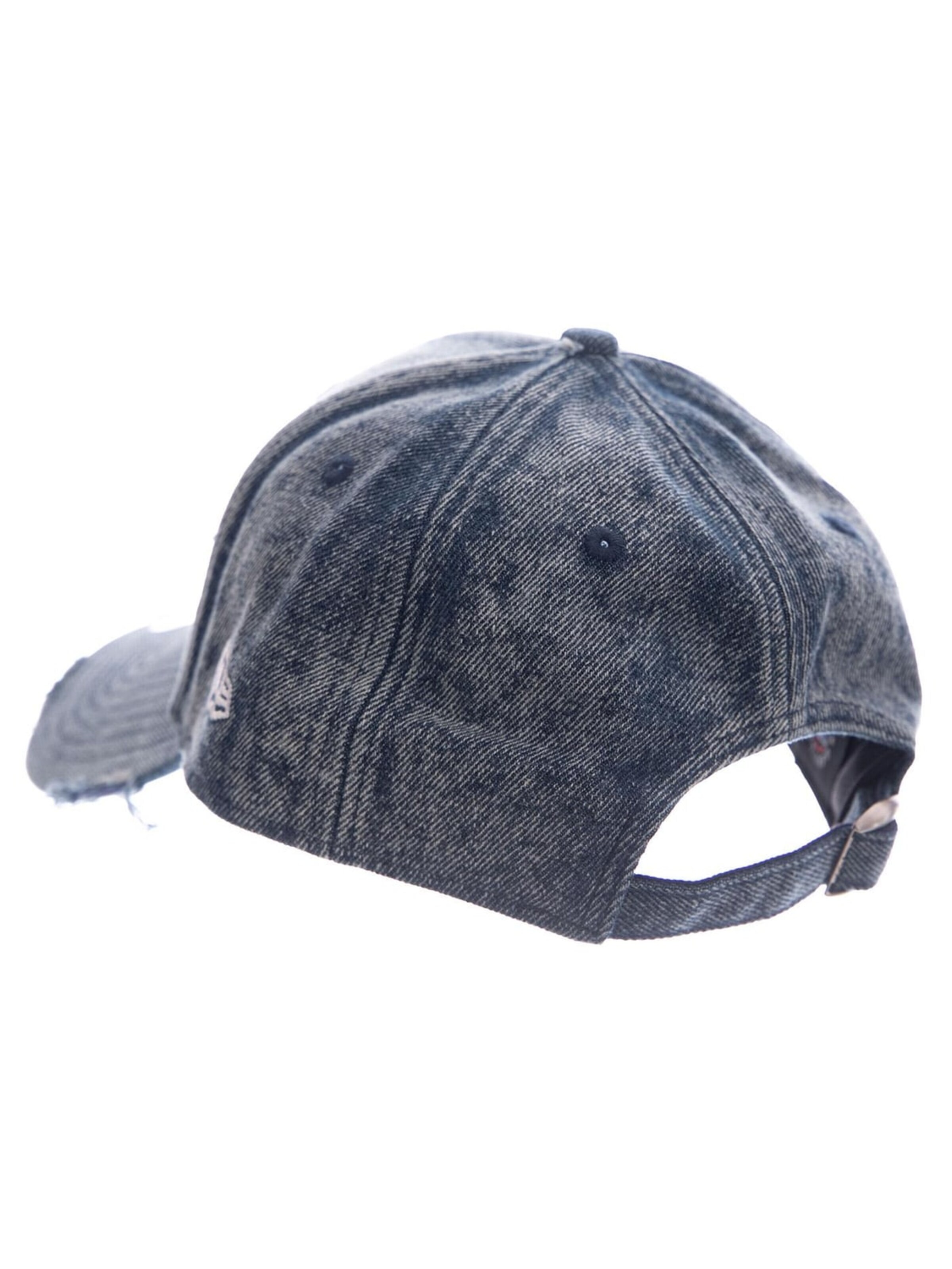 Chapeaux '9FORTY® LOS ANGELES DODGERS PAB ACID WASH DENIM' NEW ERA en bleu