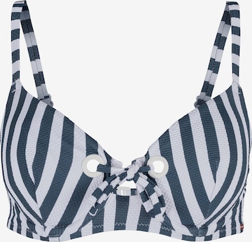 T-shirt Top per bikini di Skiny in colori misti: frontale
