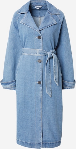 VERO MODA Between-Seasons Coat 'ADISON' in Blue: front