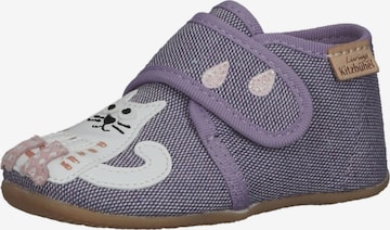 Living Kitzbühel Slippers in Purple: front