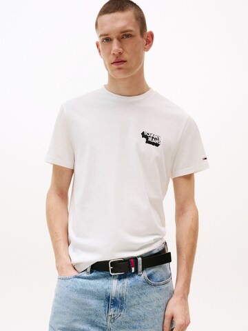 Tommy Jeans Shirt in White: front