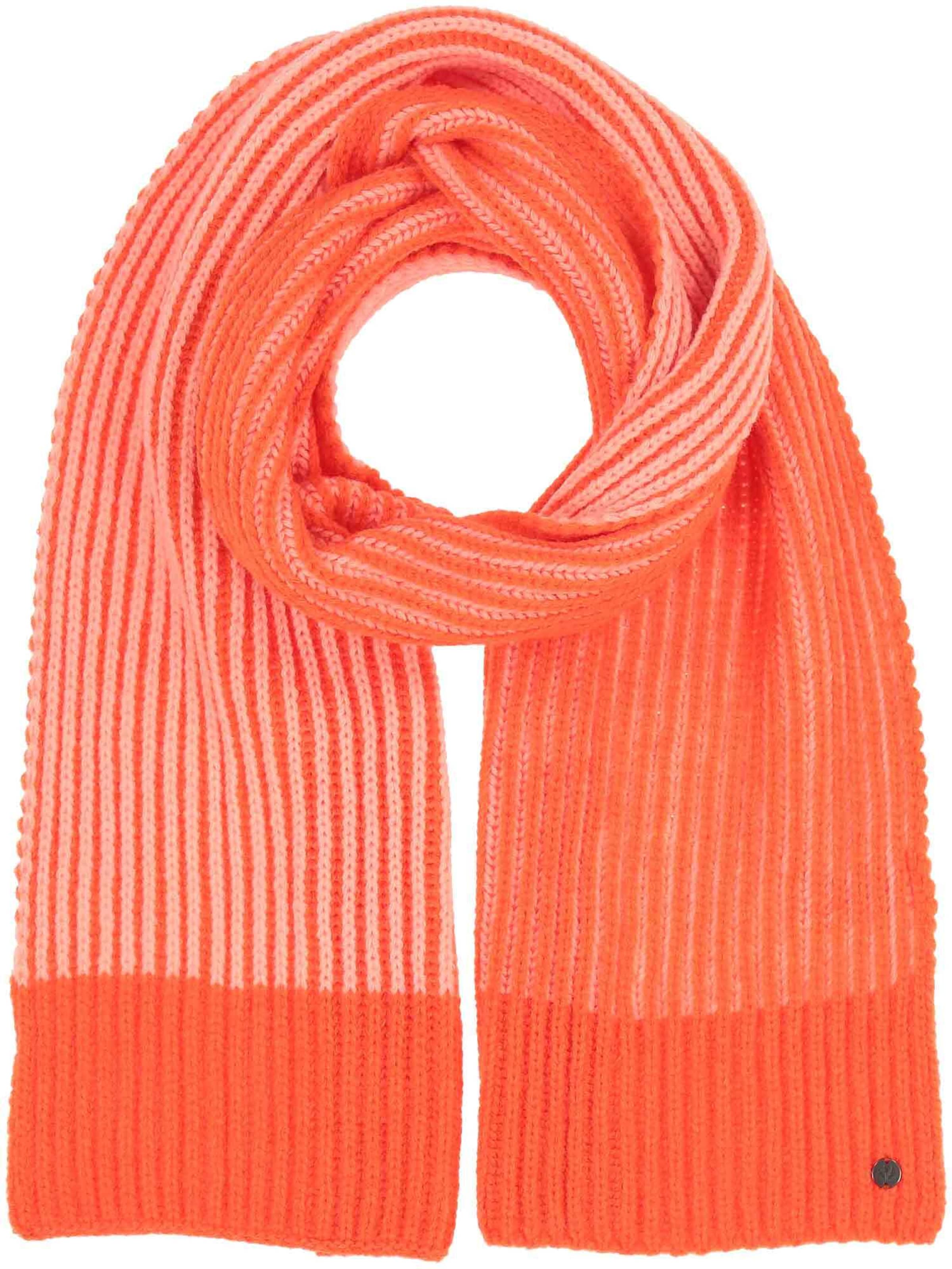 FRAAS Schal in Orange: Vorderseite