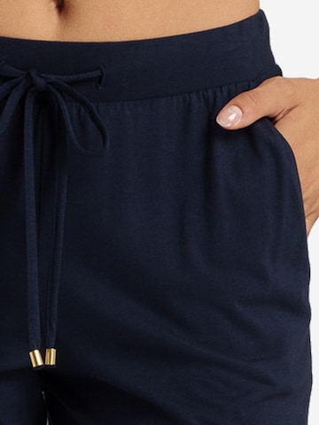 Hanro Pajama Pants 'Sleep & Lounge' in Blue