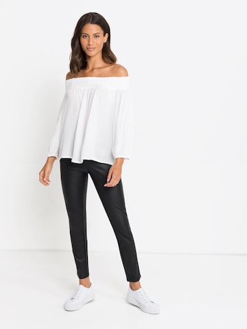 LASCANA - Blusa en blanco