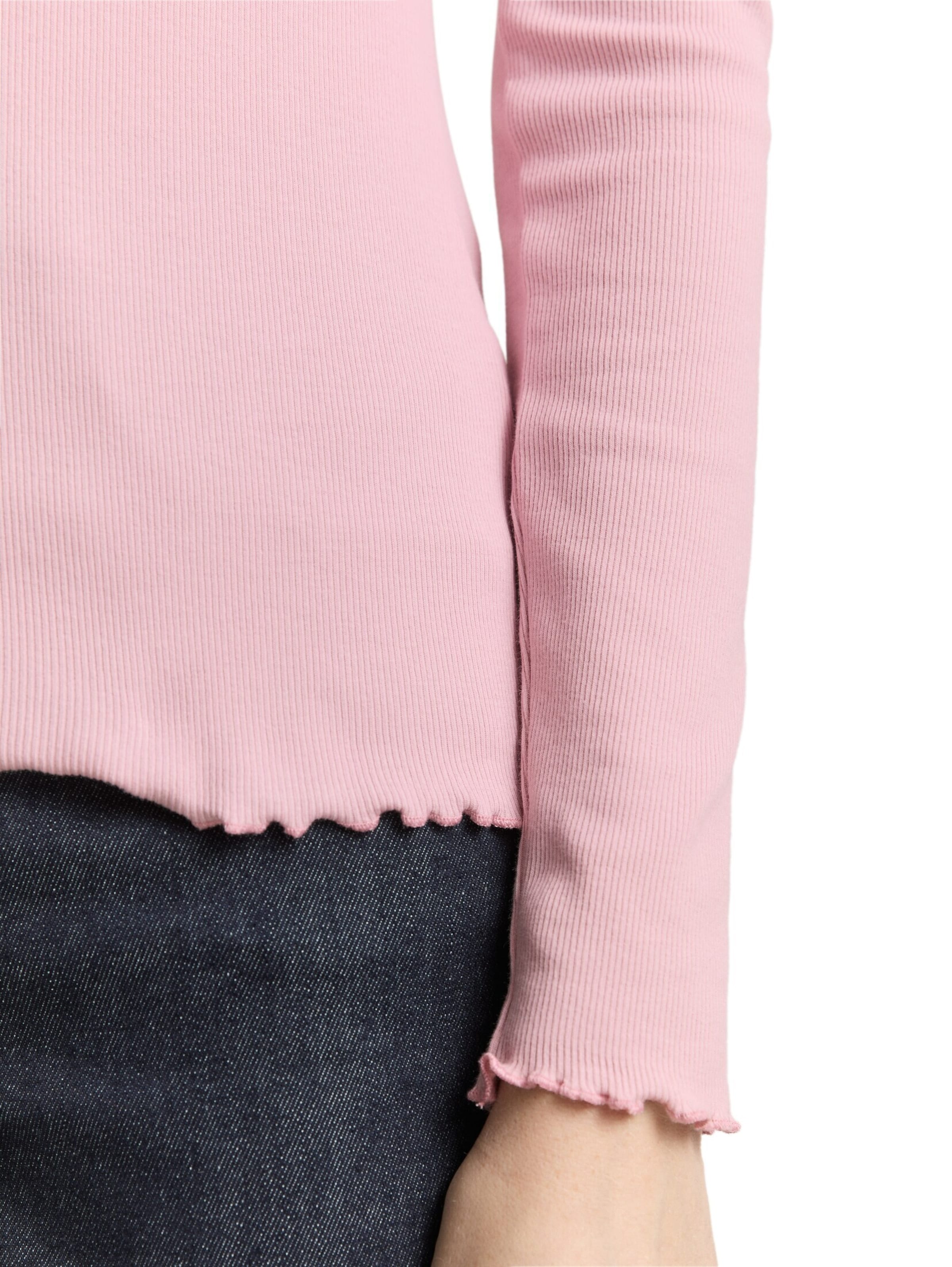 TOM TAILOR DENIM Tričko – pink