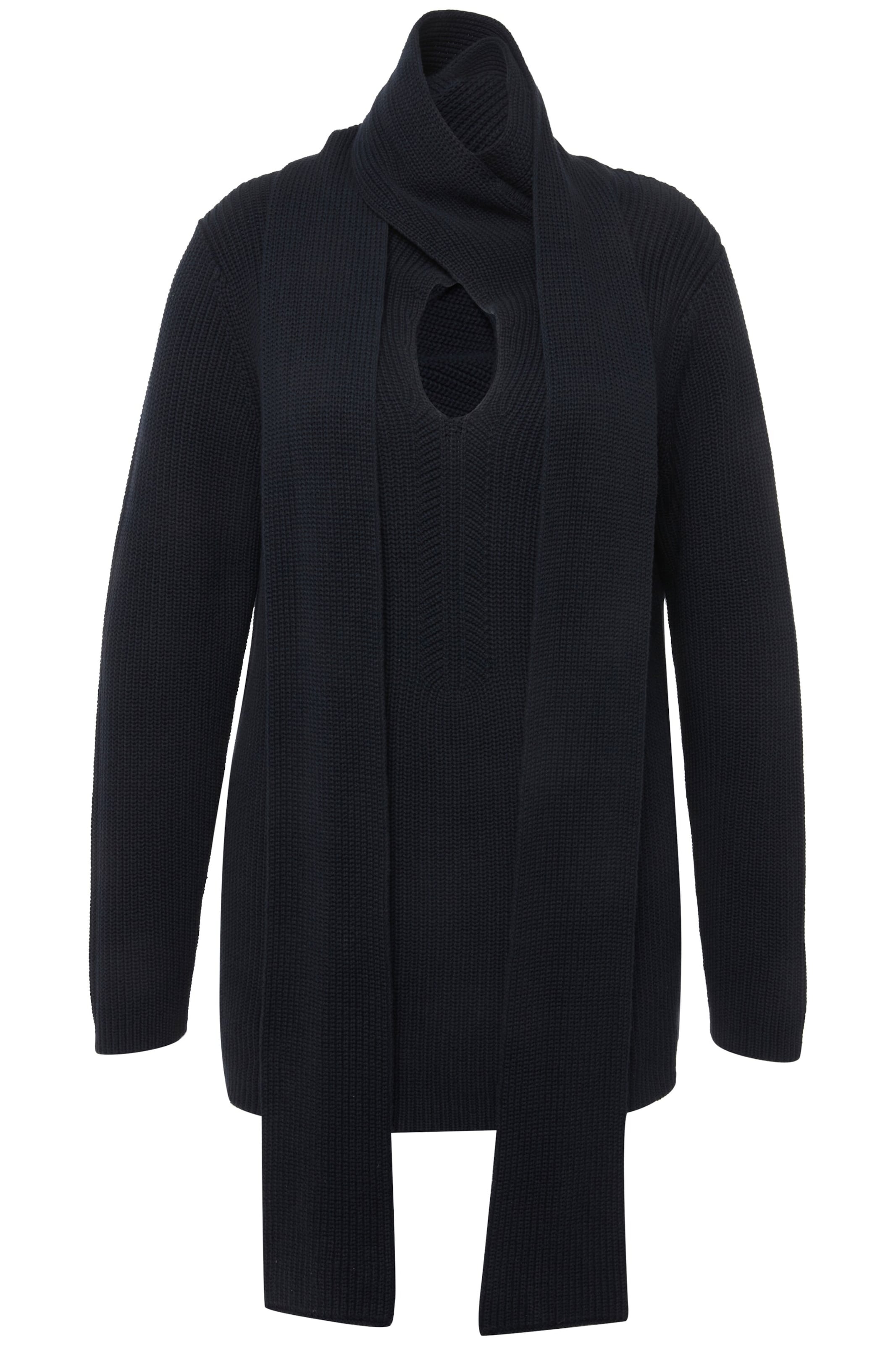 Ulla Popken Trui in Blauw: voorkant