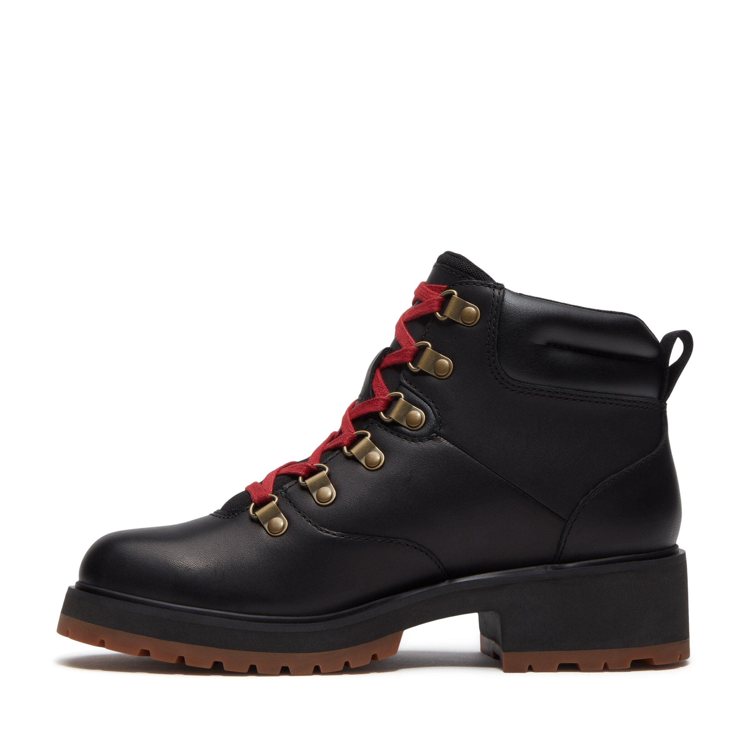 TIMBERLAND Schnürstiefelette in Schwarz