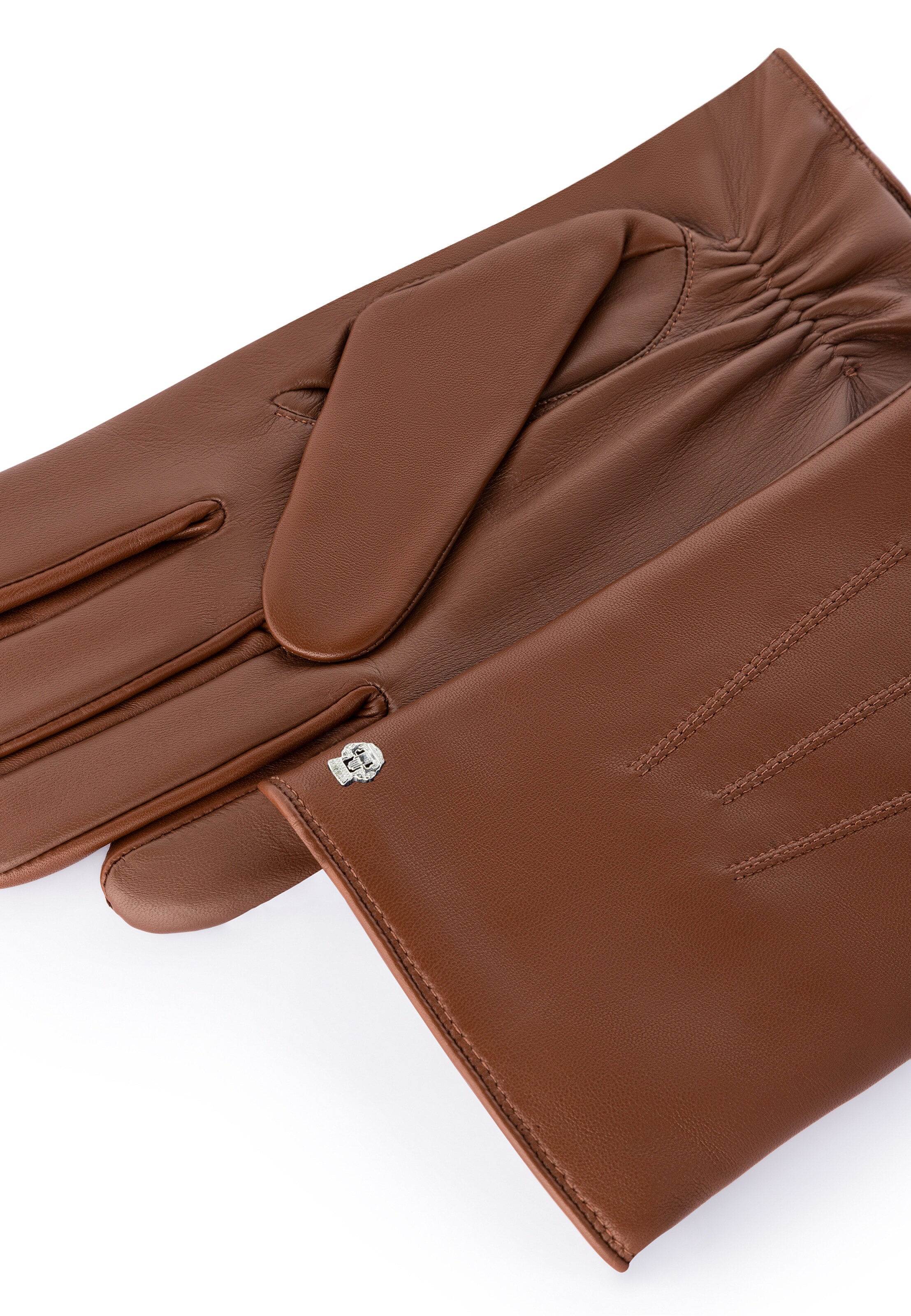 Roeckl Vingerhandschoenen 'COBURG TOUCH' in Bruin