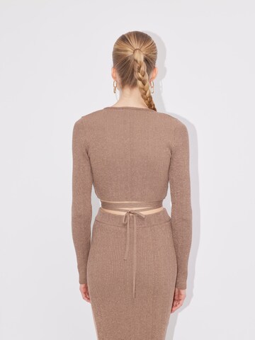 LeGer by Lena Gercke Sweater 'Hacer' in Brown