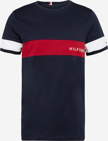 T-Shirt TOMMY HILFIGER en bleu : devant