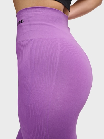 Hummel Skinny Sporthose 'TIF' in Lila