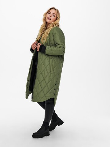 ONLY Carmakoma Between-season jacket 'Carrot' in Green