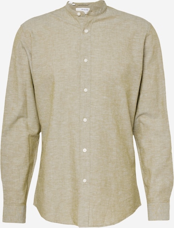 SELECTED HOMME Button Up Shirt in Green: front