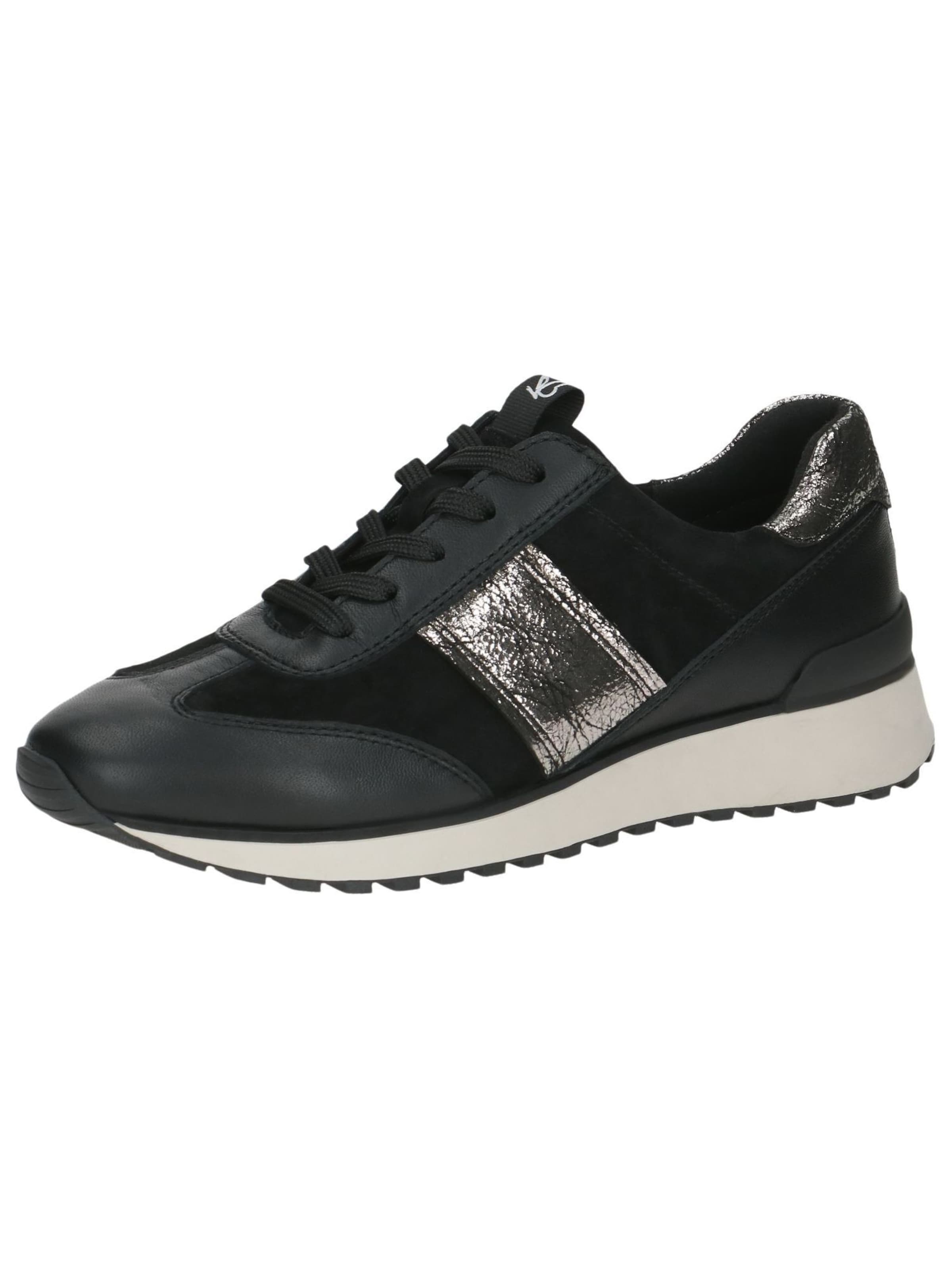 CAPRICE Sneaker in Schwarz: Vorderseite