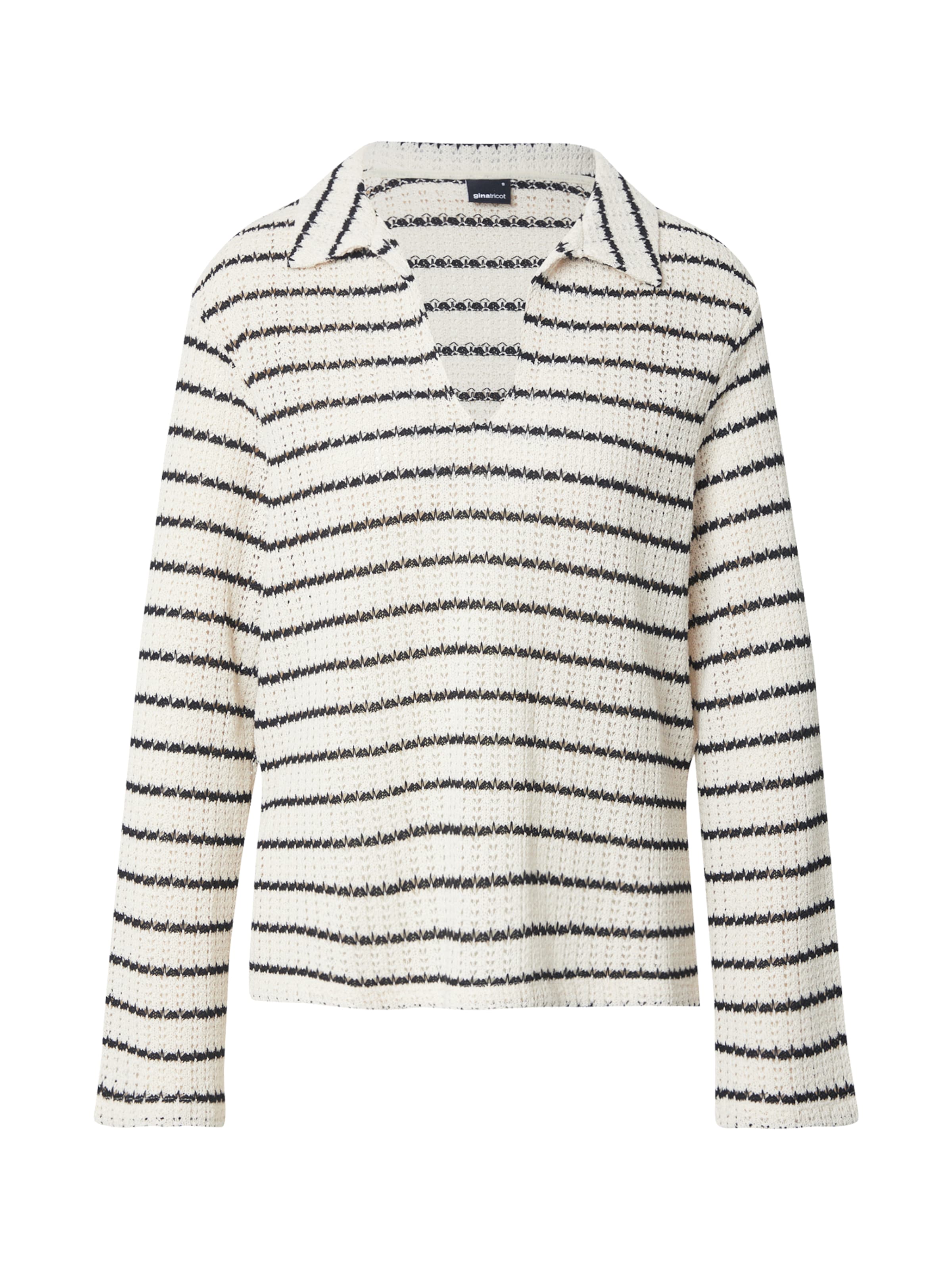 Pull-over Gina Tricot en blanc : devant