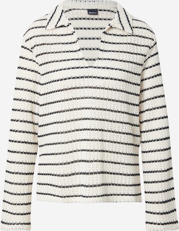 Gina TricotPulover - bijela boja: prednji dio