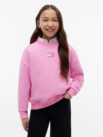 TOMMY HILFIGER - Sudadera en rosa: frente