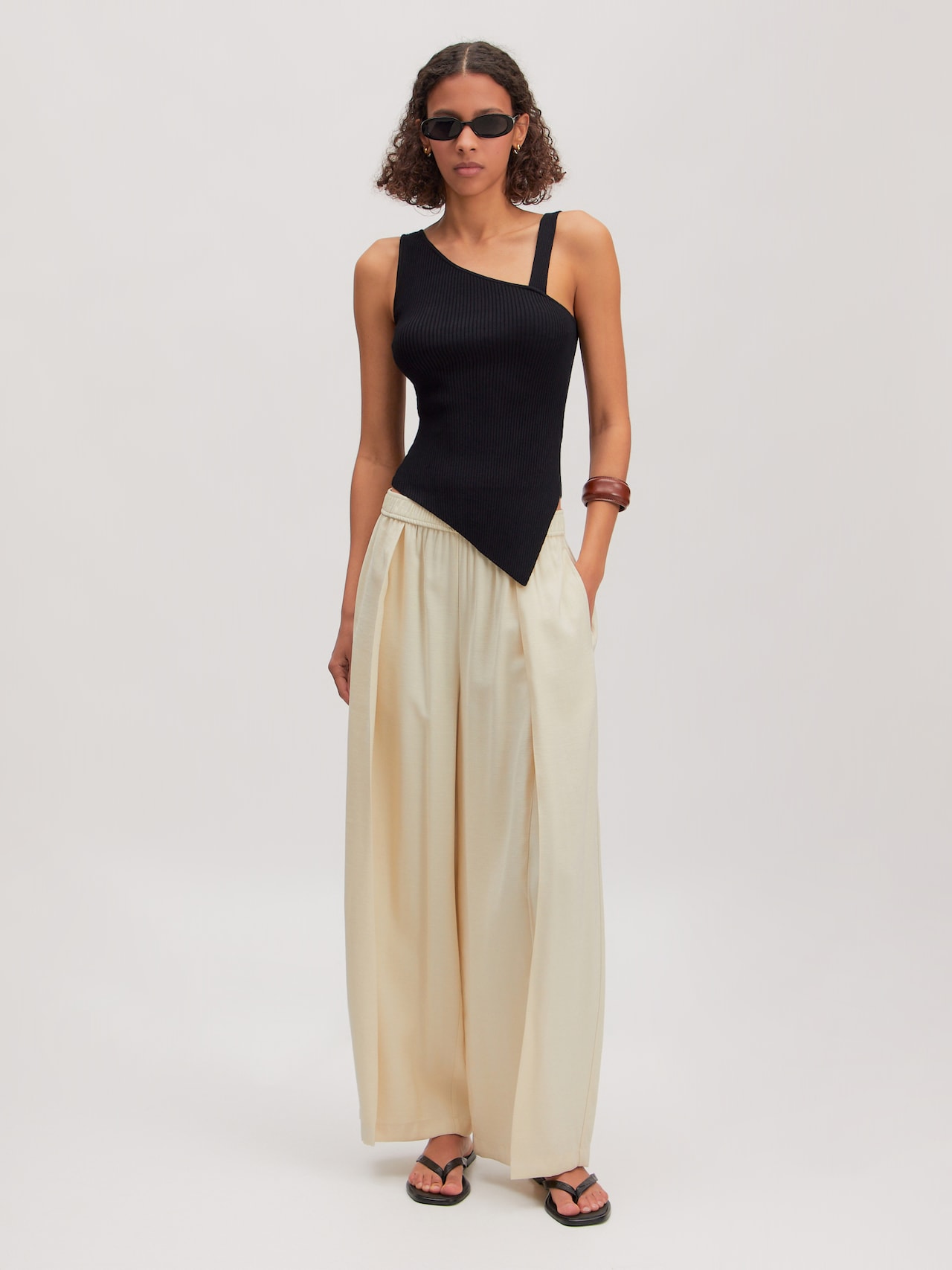 EDITED Neuheiten Hose 'Quanda' beige