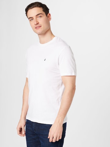 Volcom T-shirt 'Stone Blanks' i vit: framsida