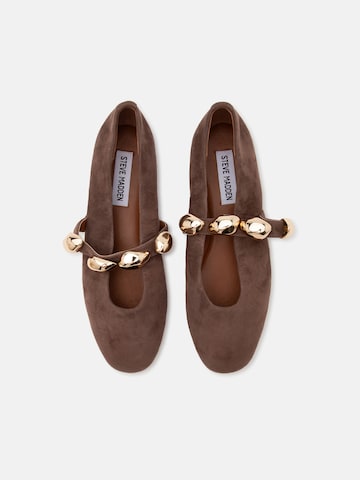 STEVE MADDEN Remballerina 'Poppin' i brun