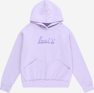 Levi's Kids Sweatshirt in Purple: front