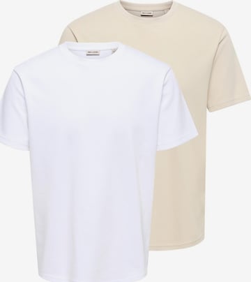 Only & Sons Shirt 'Caspian' in Schwarz: Vorderseite