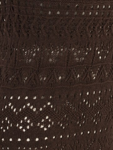 Only Tall Knitted dress 'AVINA' in Brown