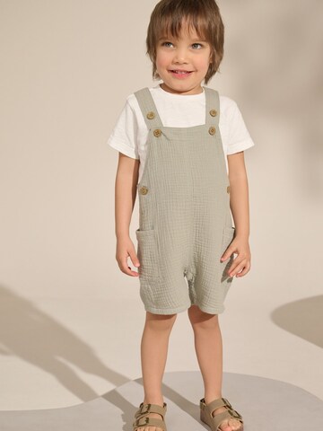 Next Regular Overalls in Green: front