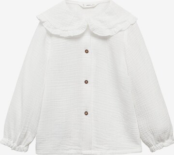 MANGO KIDS Blus 'Isabella' i vit: framsida