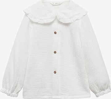 MANGO KIDS Blouse 'Isabella' in White: front