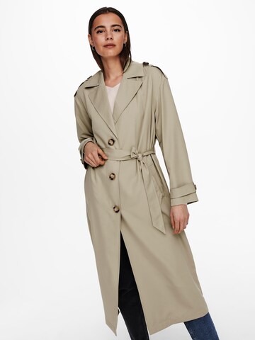 Manteau mi-saison 'Line' ONLY en beige