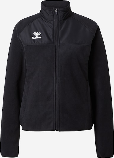 Hummel Athletic Fleece Jacket 'Go' in Black / White, Item view