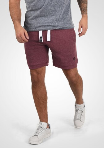 Regular Pantalon !Solid en rouge : devant