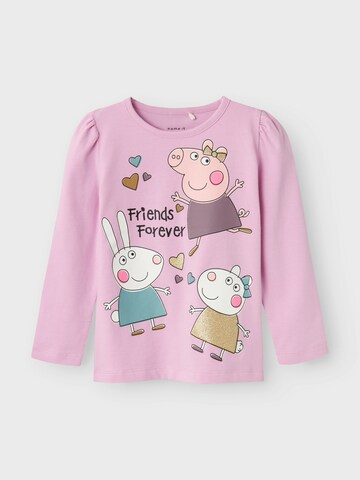 NAME IT Póló 'NMFAMANDA PEPPAPIG' - rózsaszín: elől