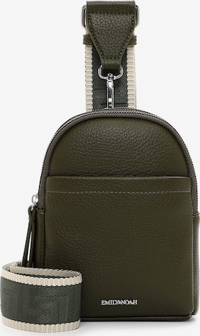 Sac à bandoulière 'Elena' Emily & Noah en vert : devant