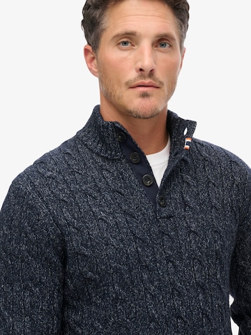 Superdry & Co Sveter - Modrá