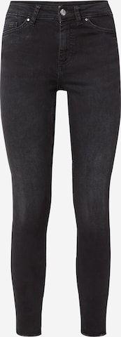 Slimfit Jeans 'ONLRUSH' di ONLY in nero: frontale
