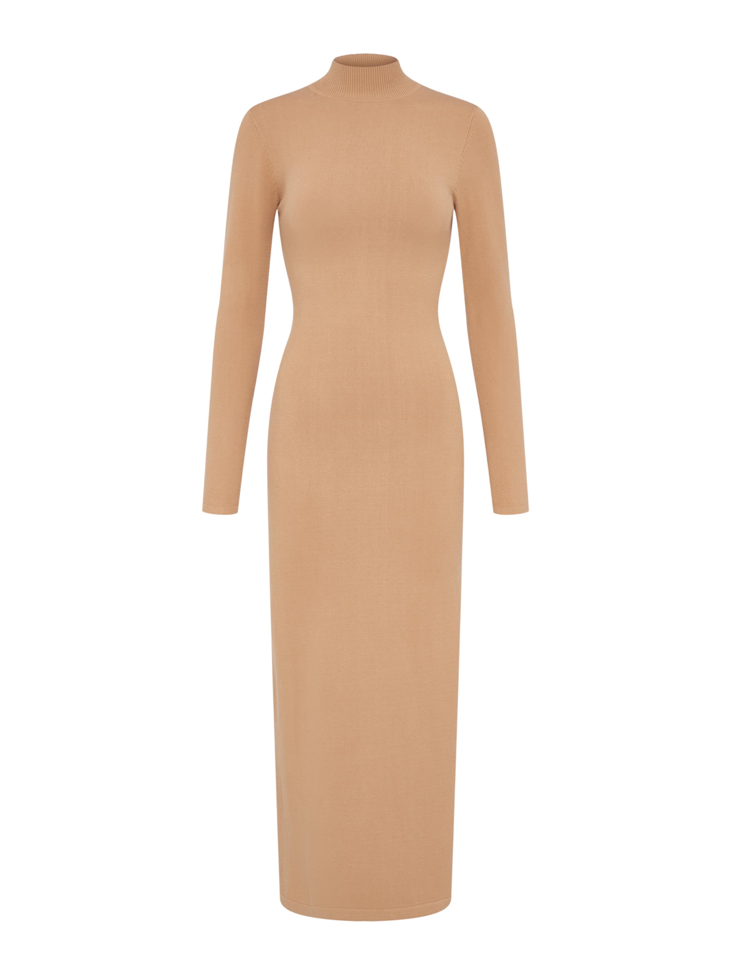 LeGer by Lena Gercke Πλεκτό φόρεμα 'Imen' σε μπεζ: μπροστά