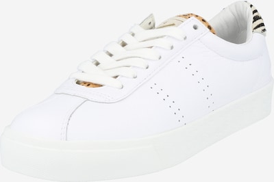 Sneaker bassa SUPERGA di colore beige / nero / bianco, Visualizzazione prodotti