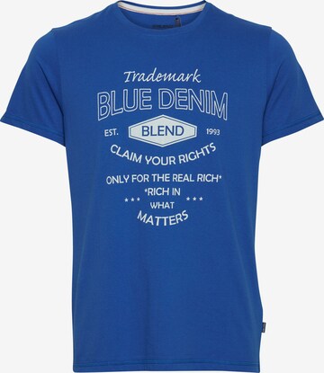 BLEND Shirt 'Adam ' in Blau: predná strana