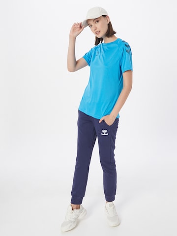 T-shirt fonctionnel 'Core XK' Hummel en bleu